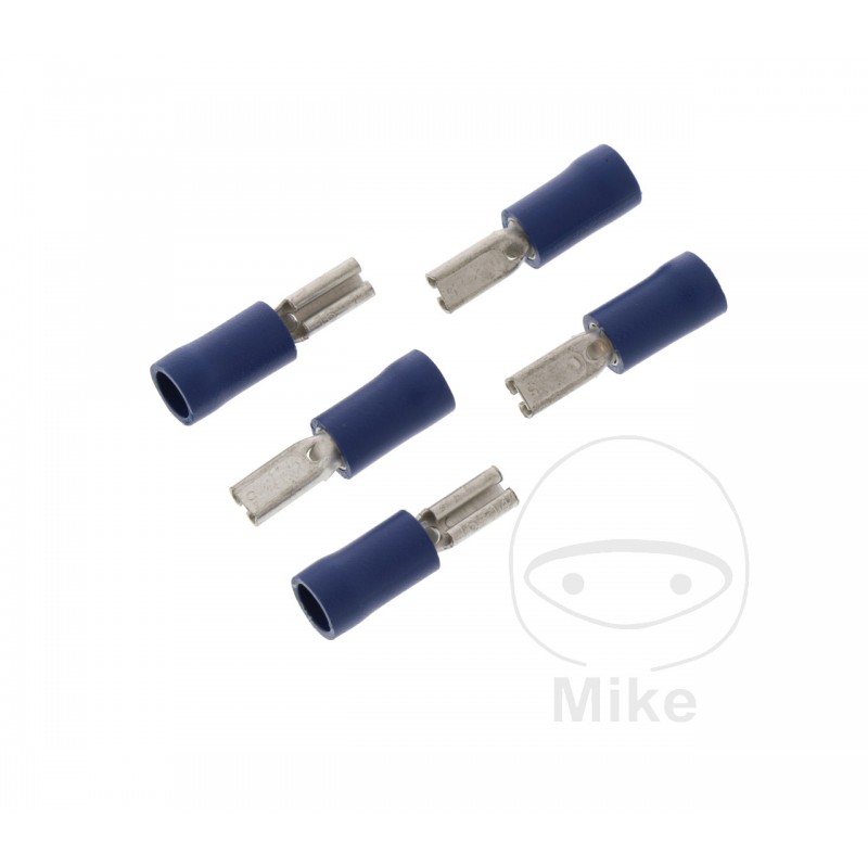 JMP Pack 5 conectores de cable hembra enchufe plano 1.5-2.5 2.8 MM 158.02.21