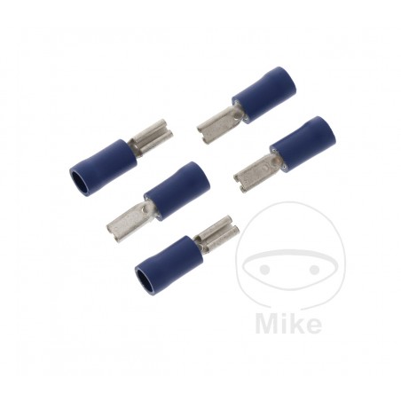 JMP Pack of 5 flat plug female cable connectors 1.5-2.5 2.8 MM 158.02.21