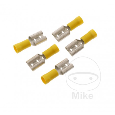 JMP Pack 5 conectores de cable hembra enchufe plano 4.0-6.0 9.4 MM ALTN: 1580855/776 158.02.34