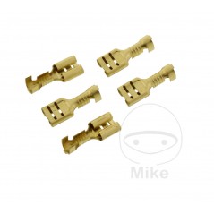 JMP Pack 5 conectores de cable hembra enchufe plano 1.0-2.5 6.3 MM ALTN: 1580833/777 158.02.41