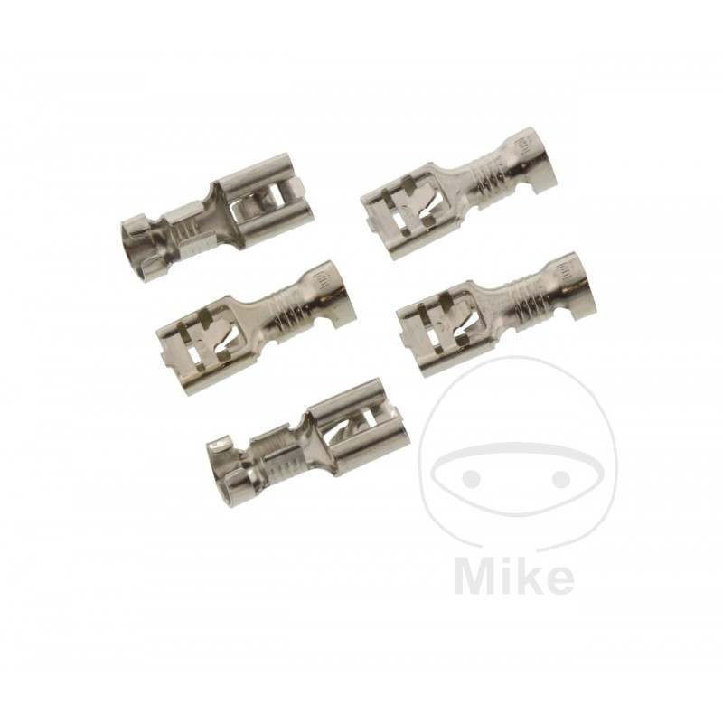 JMP Pack 5 conectores de cable hembra enchufe plano 2.5-6.0 6.3 MM ALTN: 1580840/783 158.02.50