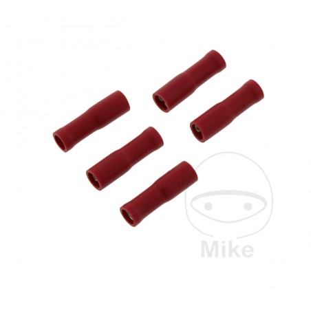 JMP Pack of 5 flat plug female cable connectors 0.5-1.5 2.8 MM 158.02.58