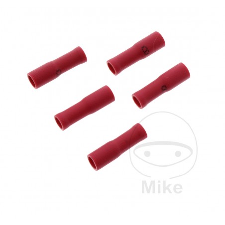 JMP Pack of 5 flat plug female cable connectors 0.5-1.5 2.8 MM 158.02.59