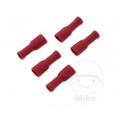 JMP Pack of 5 flat plug female cable connectors 0.5-1.5 4.8 MM 158.02.60