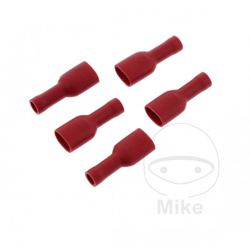 JMP Pack 5 conectores de cable hembra enchufe plano 0.5-1.5 6.3 MM 158.02.62