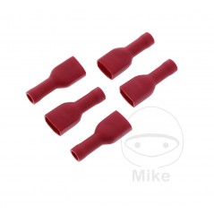 JMP Pack of 5 flat plug female cable connectors 0.5-1.5 6.3 MM ALTN: 1580841 158.02.63