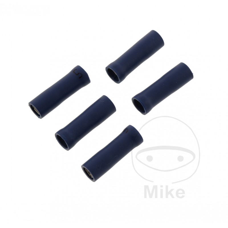 JMP Pack of 5 flat plug female cable connectors 1.5-2.5 2.8 MM 158.02.64