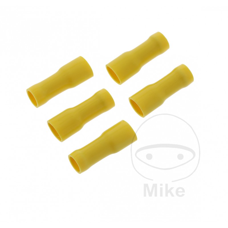 JMP Pack 5 conectores de cable hembra enchufe plano 4.0-6.0 6.3 MM 158.02.71