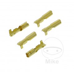 JMP Pack of 5 round plug female cable connectors 0.5-2.0 3.5 MM 158.02.72