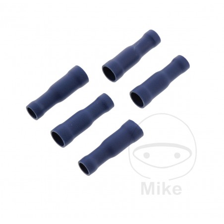 JMP Pack of 5 round plug female cable connectors 1.5-2.5 4 MM ALTN: 1580816/801 158.06.31