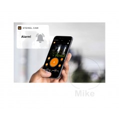 STEINEL LED spotlight with motion detector, camera and intercom system 147.00.50