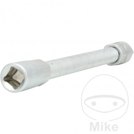 Flexible socket wrench extension 1/4 150 MM 605.06.39