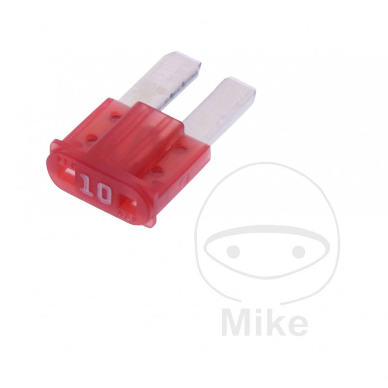 JMP Pack of 5 plug-in flat fuses MICRO 2 10A ALTN: 1490059 1490033