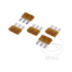 JMP Pack of 5 plug-in flat fuses MICRO 3 5A ALTN: 1490064 1490038
