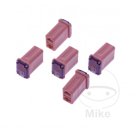 JMP Pack of 5 block fuses MCASE 30A ALTN: 1490069 1490043