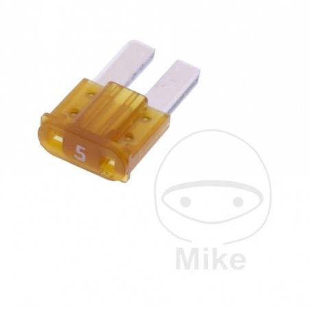 JMP Pack of 25 plug-in flat fuses MICRO 2 5A ALTN: 1490031 1490057