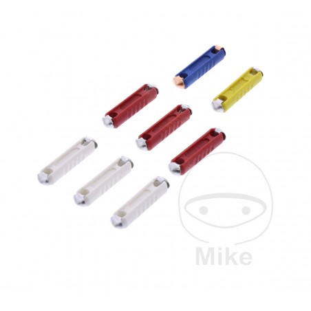 JMP Pack of 8 assorted ceramic fuses 5-25A 1490084