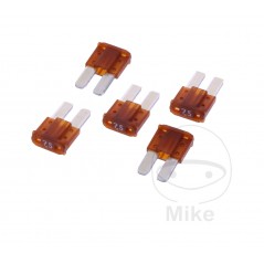 JMP Pack 5 mini fusibles planos 7.5A BR 1490101