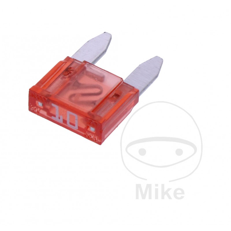 JMP Pack of 5 mini flat fuses 10A ALTN: 1491026 1490102