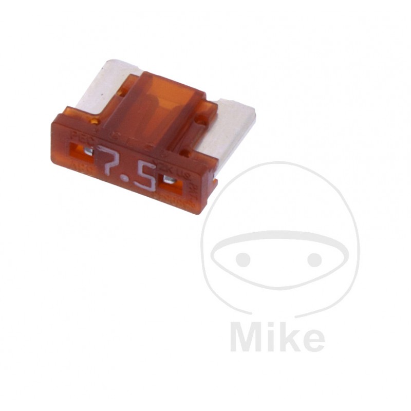JMP Pack 5 mini fusibles clavija plana LP7.5A BR 1490108