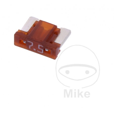 JMP Pack of 5 mini flat pin fuses LP7.5A BR 1490108