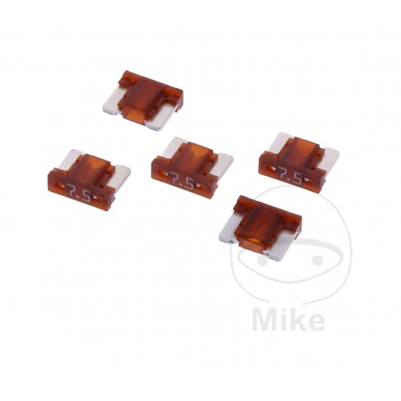 JMP Pack 5 mini fusibles clavija plana LP7.5A BR 1490108