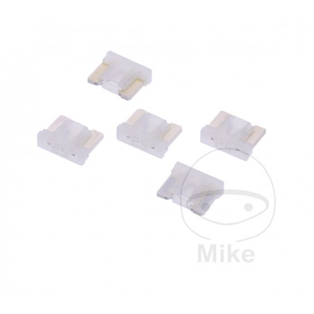 JMP Pack 5 mini fusibles clavija plana 25A 1490112