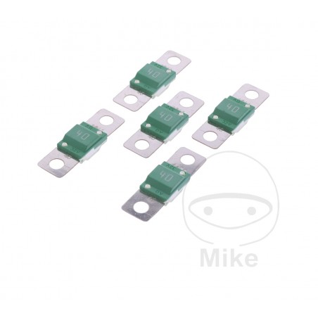 JMP Pack of 5 mini flat fuses 40A 1490144