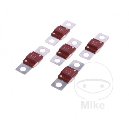 JMP Pack 5 mini fusibles planos 50A 1490145