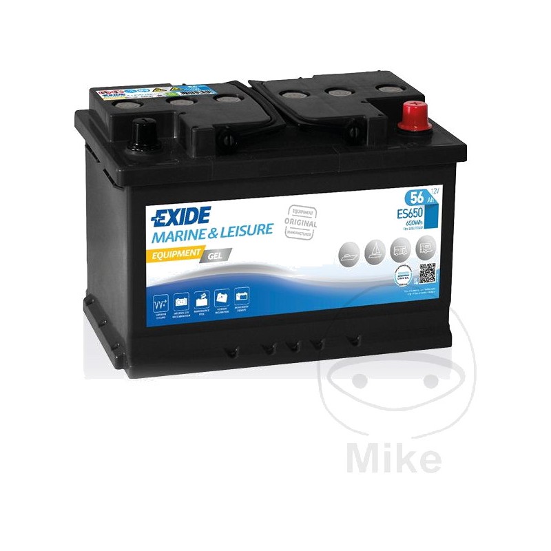 EXIDE Batería gel 12V 56AH 1510006
