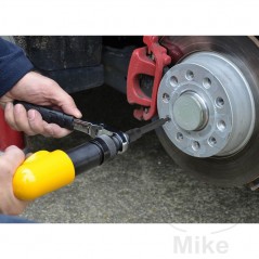 8-piece hexagonal impact socket wrench set 3/8 605.05.77