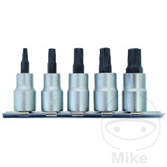 Set of 5 screwdriver bits MORTORQ 3/8 MTS0-4 605.06.30
