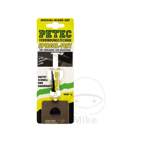 PETEC Pegatina adhesivo para fijar retrovisor interior 1 G SB KARTE ALTN: 5574744 557.91.23