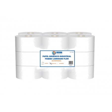 FASEBA Laminated Industrial Toilet Paper Roll FLOR (18U) (18UD) 06069