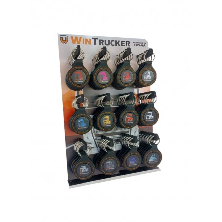 WINTRUCKER Empty keychain display WITHOUT the keychains 05145