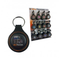 WINTRUCKER Truck type leather keychain MERCEDES20 07257