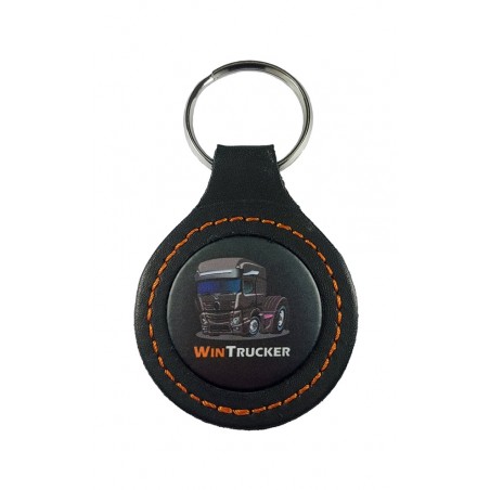 WINTRUCKER Truck type leather keychain MERCEDES20 07257