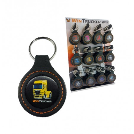 WINTRUCKER Truck type leather keychain MAN21 07264