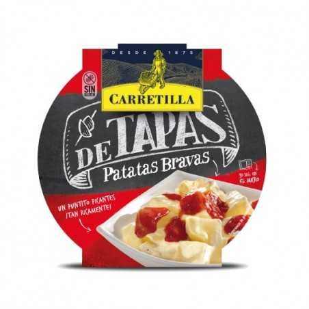 CARRETILLA Bravas potatoes plate 103701