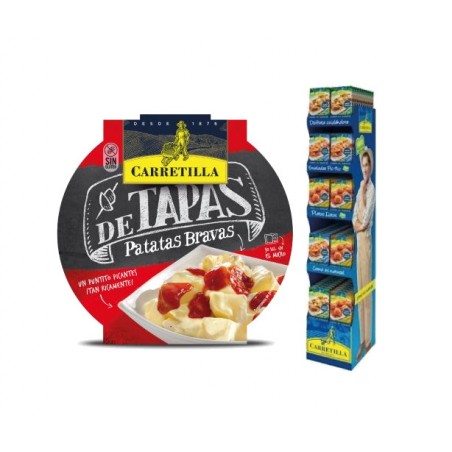 CARRETILLA Bravas potatoes plate 103701