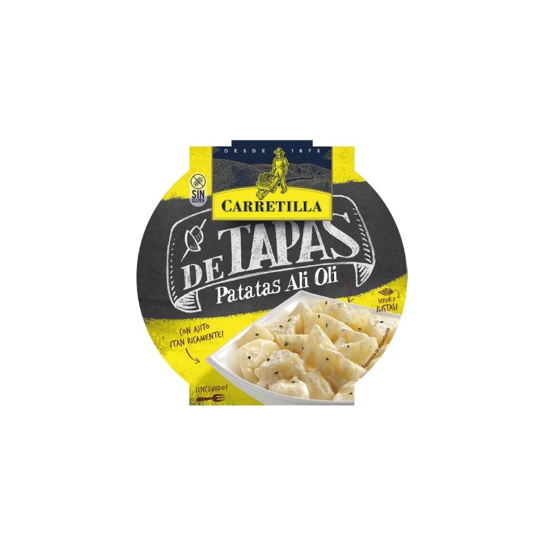 CARRETILLA Plato de patatas ali-oli 103702