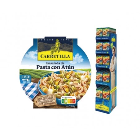 CARRETILLA Plato ensalada de pasta con atún 103703