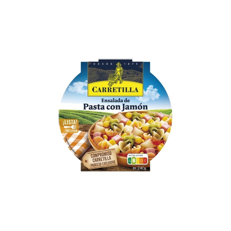 CARRETILLA Pasta salad dish with ham 103704