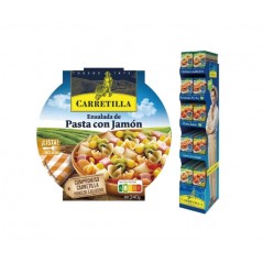 CARRETILLA Plato ensalada de pasta con jamón 103704