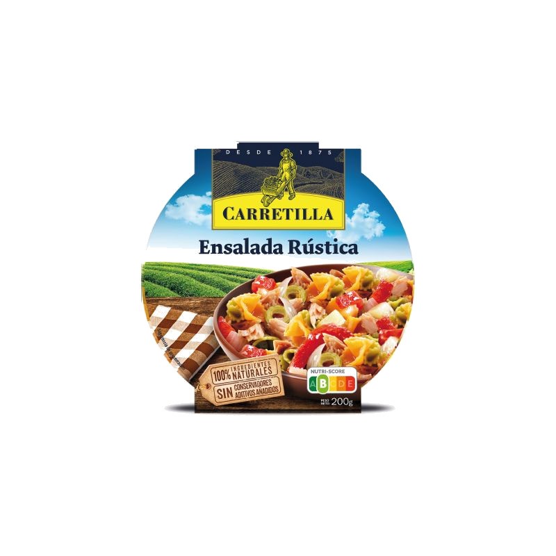 CARRETILLA Rustic salad plate 103706