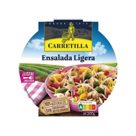 CARRETILLA Plato ensalada ligera 103707