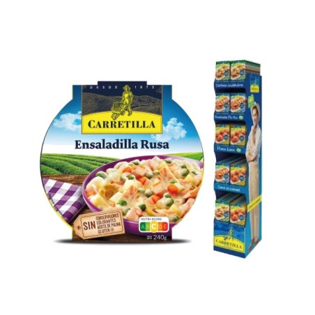 CARRETILLA Plato ensaladilla rusa 103708