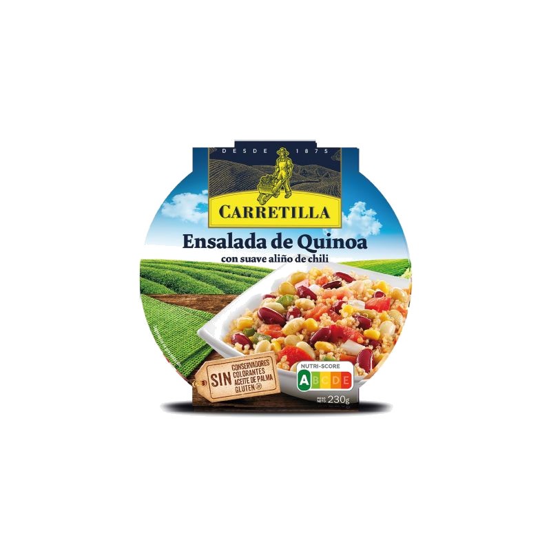 CARRETILLA Plato ensalada de quinoa 103710