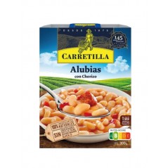 CARRETILLA Plato de alubias con chorizo 103711