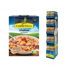 CARRETILLA Plato de alubias con chorizo 103711